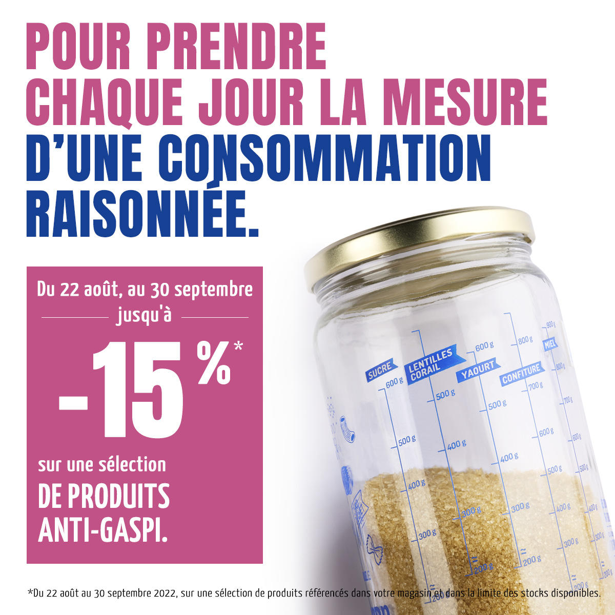 En Septembre, pour prendre chaque jour la mesure d'une consommation raisonnée En Septembre, pour prendre chaque jour la mesure d'une consommation raisonnée