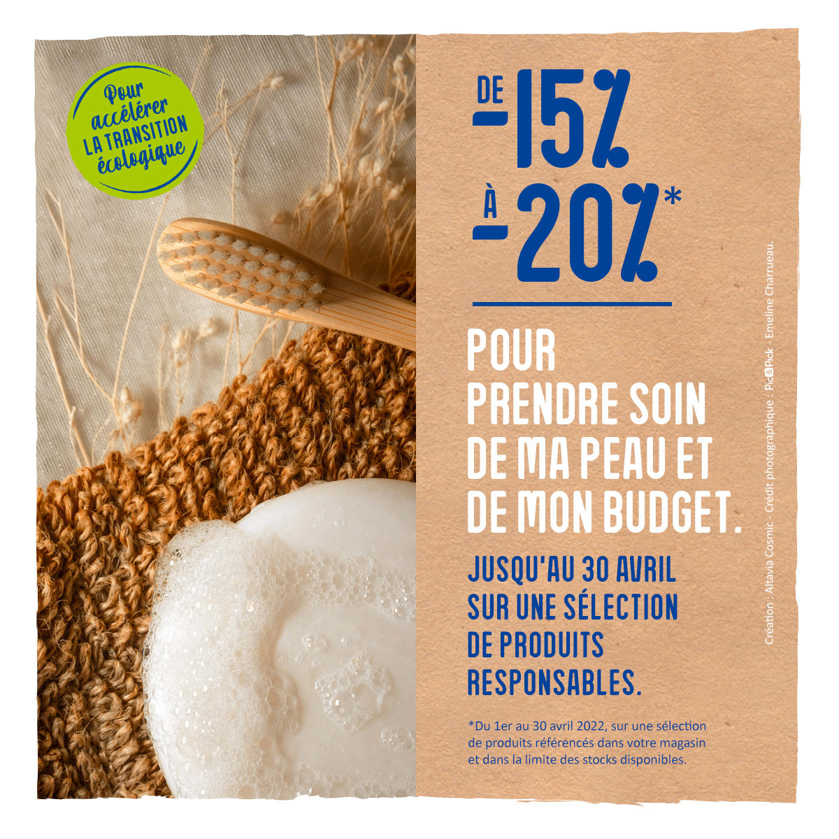 En Avril, protégeons notre peau en préservant la planète En Avril, protégeons notre peau en préservant la planète