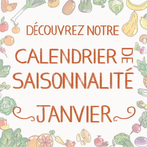 Fruits & légumes : le calendrier de saisonnalité de Janvier 2021, selon Biocoop Fruits & légumes : le calendrier de saisonnalité de Janvier 2021, selon Biocoop